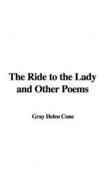 the ride to the lady and other poems_cover