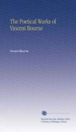 the poetical works of vincent bourne_cover
