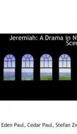 jeremiah a drama in nine scenes_cover