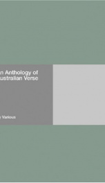 an anthology of australian verse_cover