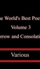 The World's Best Poetry, Volume 3_cover