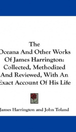 the oceana and other works of james harrington_cover