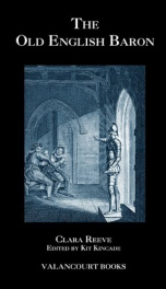 The Old English Baron: a Gothic Story_cover
