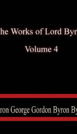 The Works of Lord Byron. Vol. 4_cover
