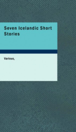 Seven Icelandic Short Stories_cover