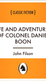 Life and Adventures of Colonel Daniel Boon_cover