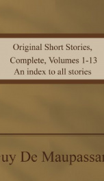 Original Short Stories, Complete, Volumes 1-13_cover