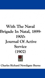 With the Naval Brigade in Natal (1899-1900)_cover