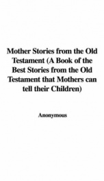 Mother Stories from the Old Testament_cover