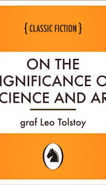 On the Significance of Science and Art_cover