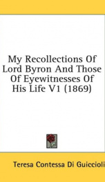 My Recollections of Lord Byron_cover