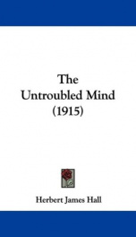 The Untroubled Mind_cover