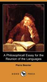 A Philosophicall Essay for the Reunion of the Languages_cover