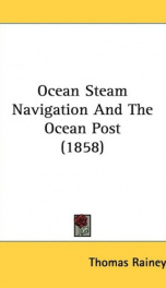Ocean Steam Navigation and the Ocean Post_cover