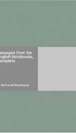 Passages from the English Notebooks, Complete_cover