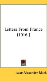 Letters from France_cover