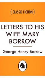 Letters to his wife Mary Borrow_cover