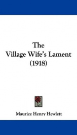 The Village Wife's Lament_cover