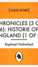 Chronicles (3 of 6): Historie of England (1 of 9)_cover