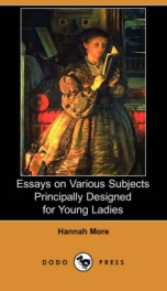 Essays on Various Subjects_cover