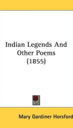 Indian Legends and Other Poems_cover