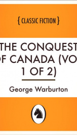 The Conquest of Canada (Vol. 1 of 2)_cover