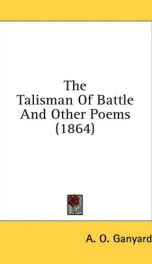 the talisman of battle and other poems_cover