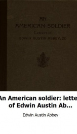 an american soldier letters of edwin austin abbey_cover