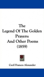 the legend of the golden prayers and other poems_cover