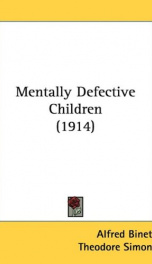 mentally defective children_cover