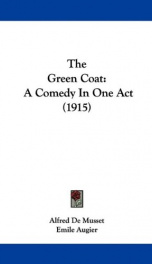 the green coat a comedy in one act_cover