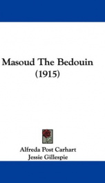 masoud the bedouin_cover