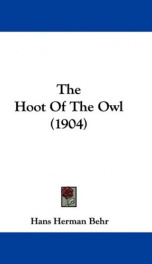 the hoot of the owl_cover