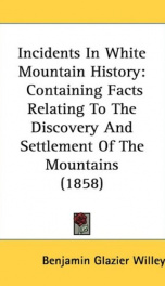 incidents in white mountain history_cover