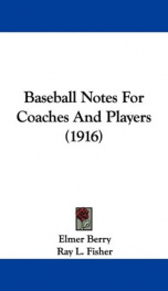 baseball notes for coaches and players_cover