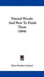 natural woods and how to finish them_cover