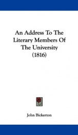 an address to the literary members of the university_cover