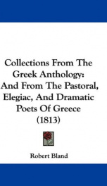 collections from the greek anthology_cover