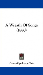 a wreath of songs_cover