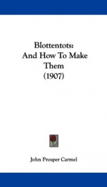 blottentots and how to make them_cover