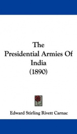 the presidential armies of india_cover