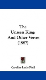 the unseen king and other verses_cover