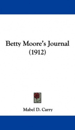 betty moores journal_cover