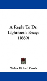 a reply to dr lightfoots essays_cover