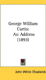 george william curtis an address_cover