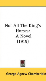 not all the kings horses_cover