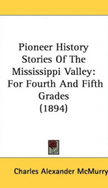 pioneer history stories of the mississippi valley_cover