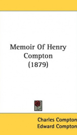 memoir of henry compton_cover