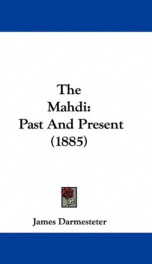 the mahdi past and present_cover