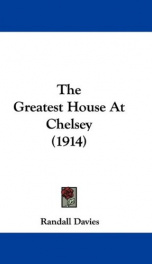 the greatest house at chelsey_cover